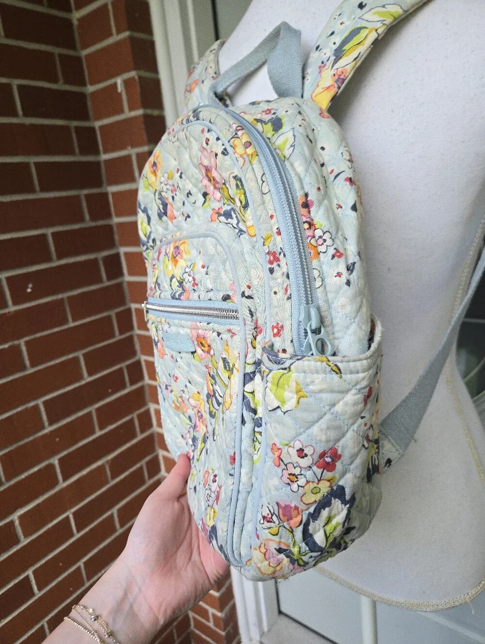 Vera Bradley Sea Air Floral Mini Backpack